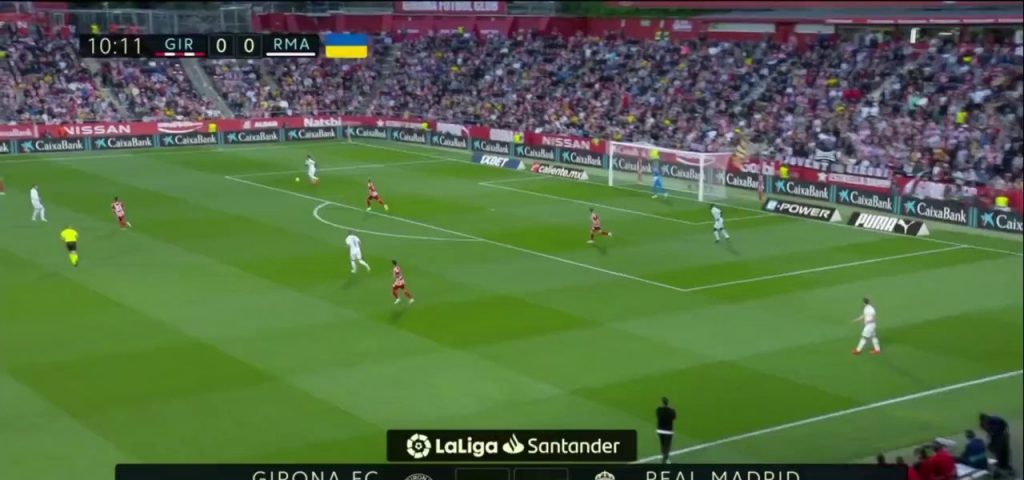 (SOUND)Girona vs. Real Madrid Vinicius Sandpaper [Laughing]