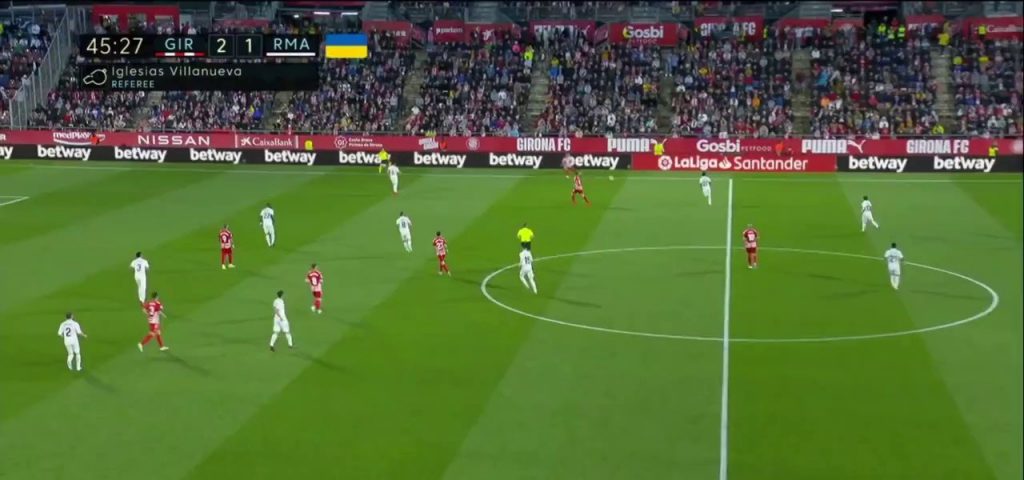 (SOUND)Girona vs Real Madrid Castellanos hat trick [Laughing]