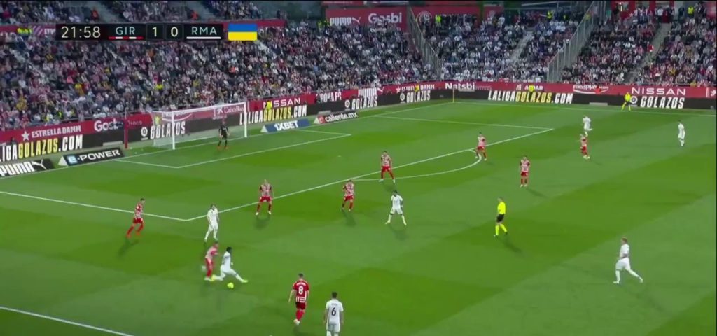 (SOUND)Girona vs. Real Madrid. This is how they fly it