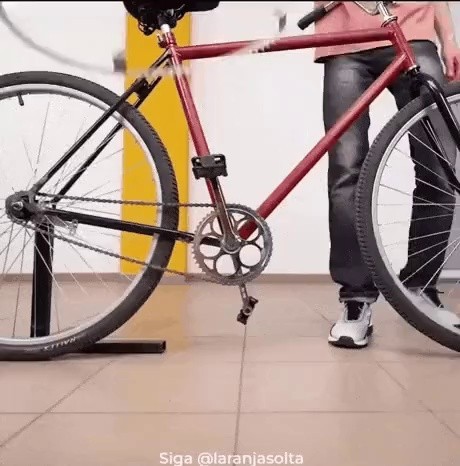 a modified bicycle