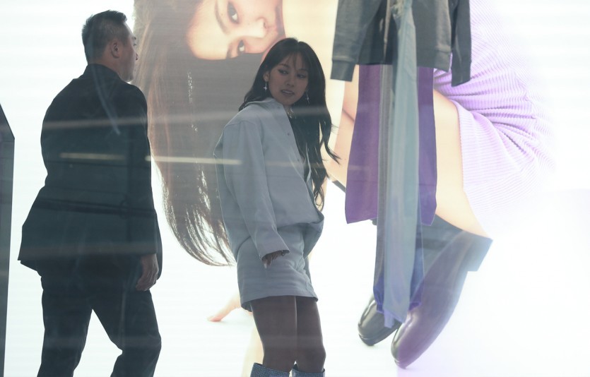 Lee Hyori went to Calvin Klein event yesterday