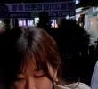 (SOUND)A girl was drinking makgeolli outside