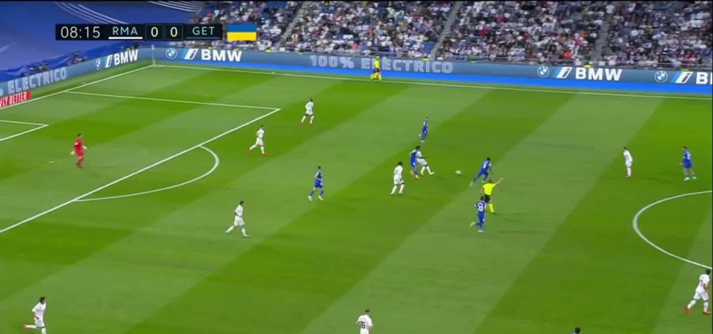 (SOUND)Real Madrid vs Getafe Hazard's incredible dribble