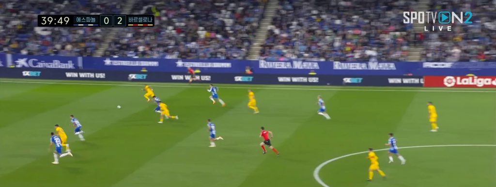 (SOUND)Barcelona vs Espanyol multi-goal Lewandowski