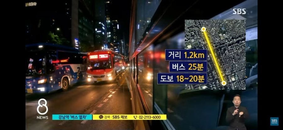We need to make sure that the Gyeonggi-do Metropolitan Bus does not enter Gangnam Station