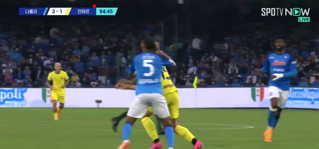 Napoli v Inter Napoli Gaetano wedge goalI'llllllllllllllllllllllllllllllllll