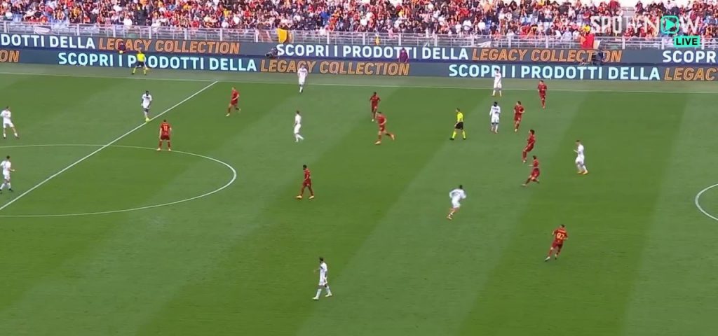 (SOUND)AS Roma vs Salernitana Salernitana Candleva scored the first goal!!!!