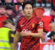 Lee Kang-in's yellow card blocking Mallorca v Valencia Valencia counterattack