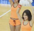 Cheerleader Lee Ju-hee Fluorescent Sleeveless Dolphin Pants