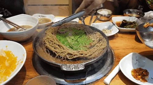 Food that's only available at a short rib restaurant in Gwangju