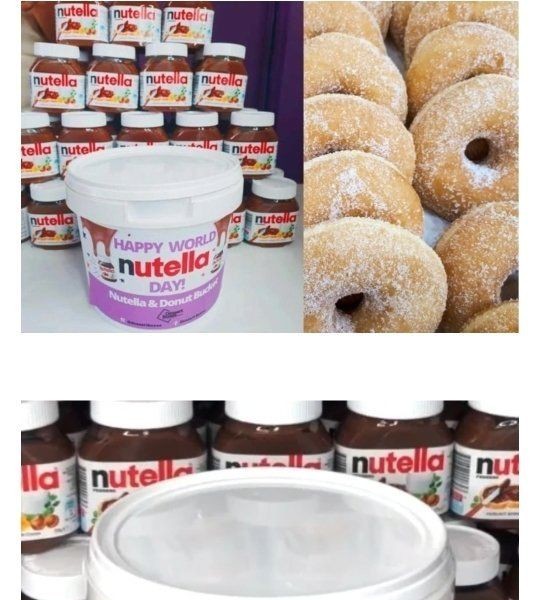 How Americans Eat Donuts on Nutella Day jpg