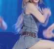 Turning blue sleeveless dress Black underpants Exposed dreamcatcher Gahyeon