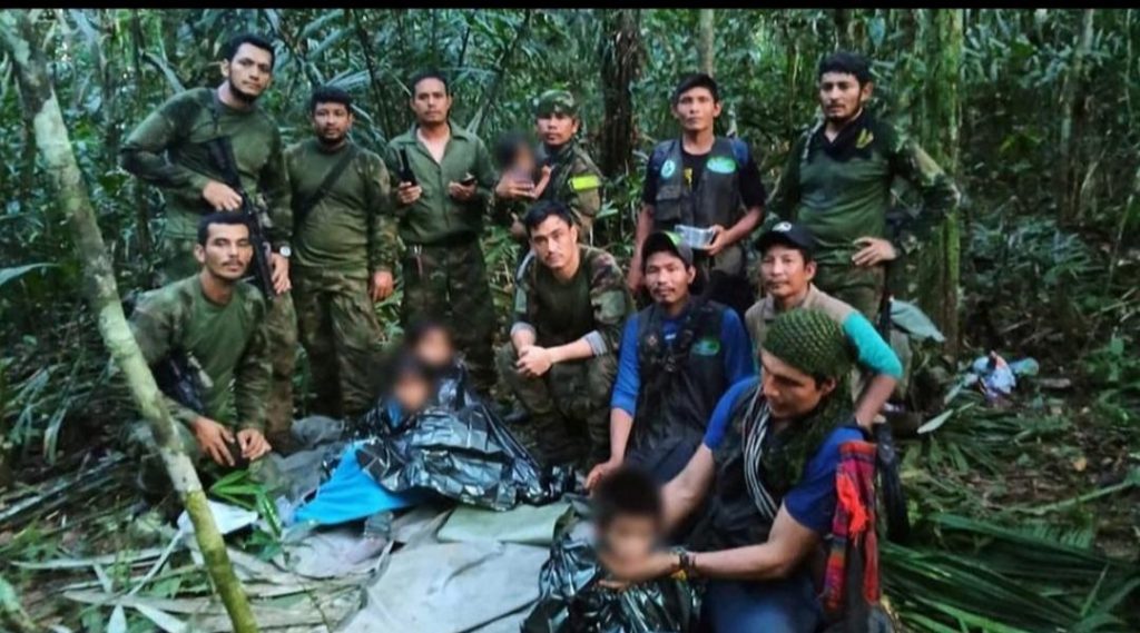 4 children found alive in Amazon 40 days after Colombian plane crash