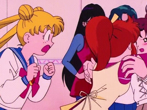 a ghastly trick from Sailor Moon