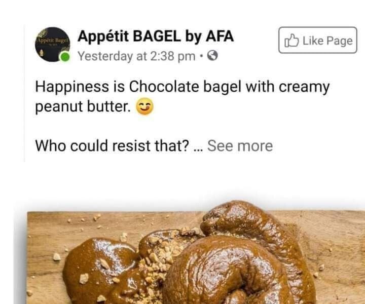 Peanut Butter Bagel