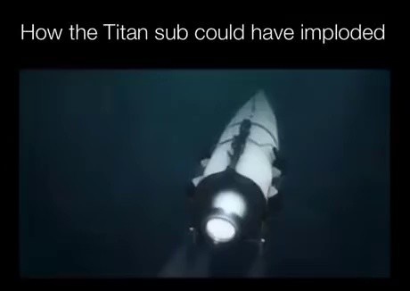 (SOUND)Titan Submersible Explosion Simulation