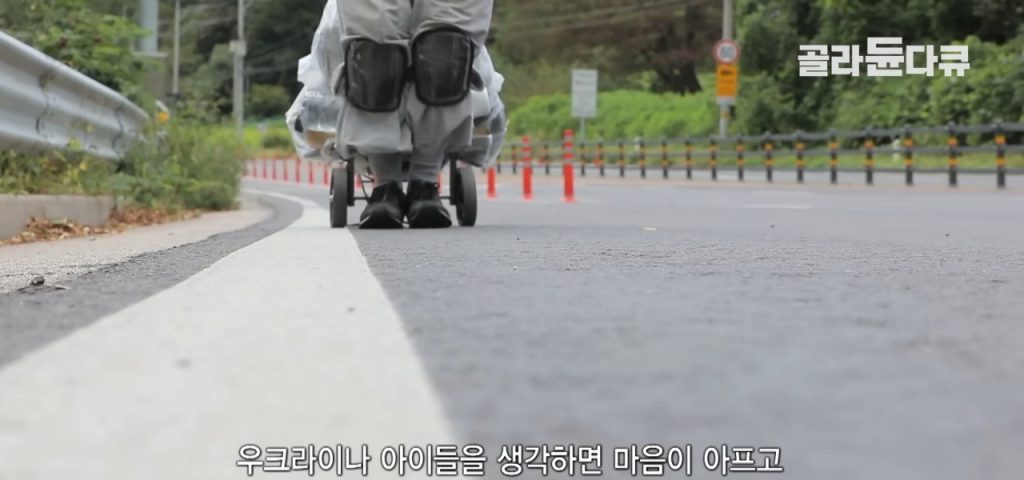 (SOUND)Buddhist monk who traveled from Suncheon, Jeollanam-do to Seoul for peace in Ukraine