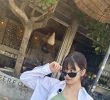 I've Ahn Yujin's Instagram horn-rimmed glasses