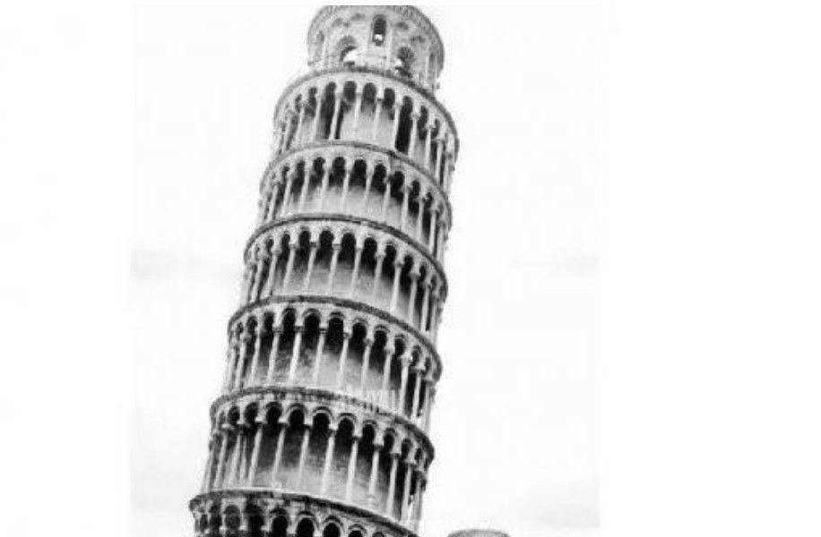 The Leaning Tower of Pisa Problem Happened