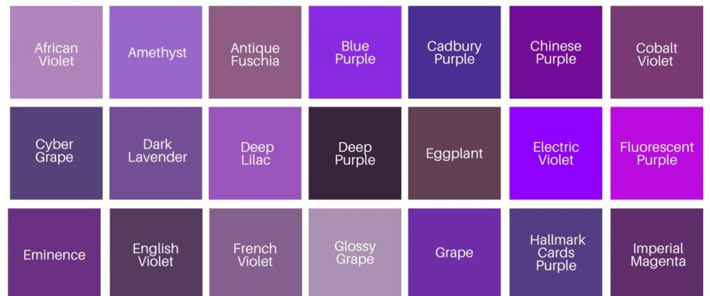 Purple type