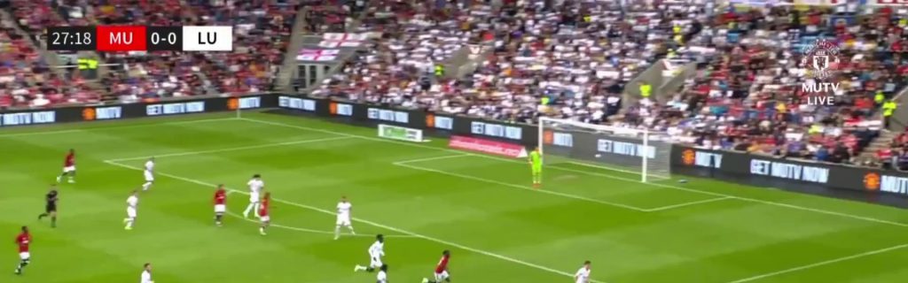 (SOUND)Manchester United vs Leeds Mount Home Run Thank you. Thank you