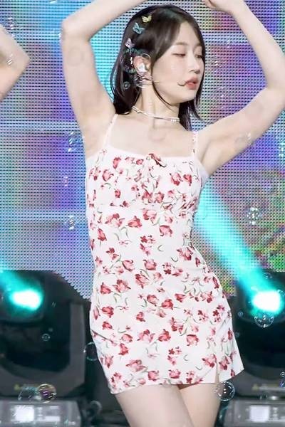 String dress recessed armpit enmix Haewon