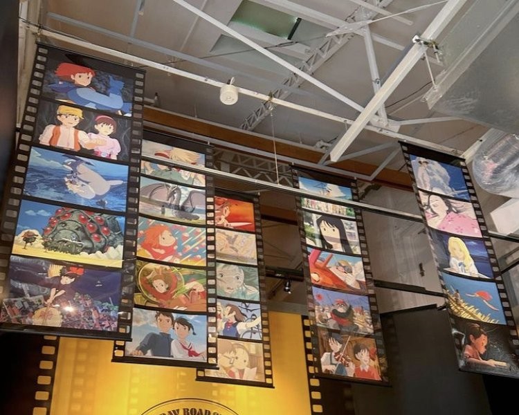 Av actor at Ghibli's exhibition