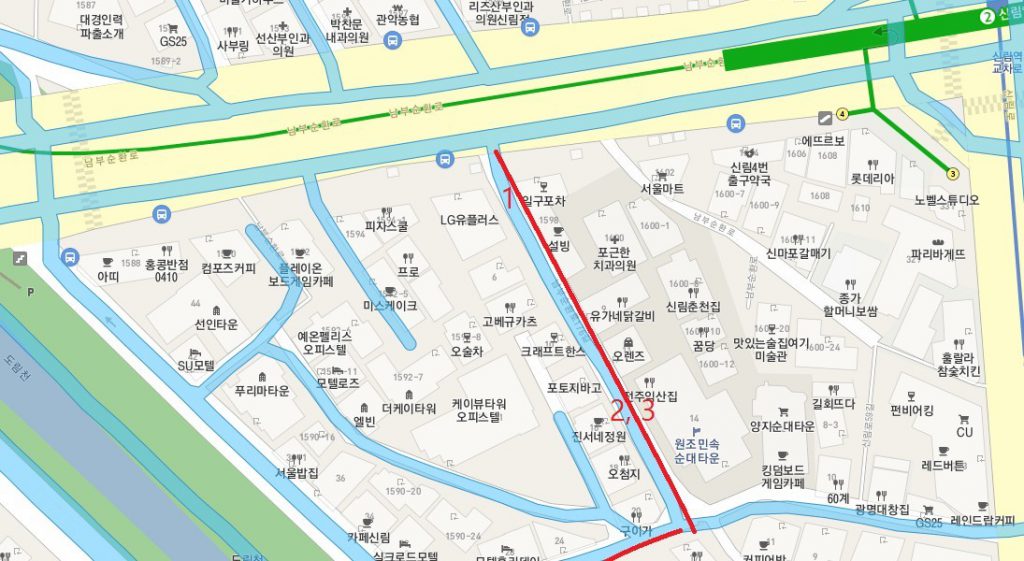 Suspect's movements of the weapon rampage in Sillim-dong, predicted by the news