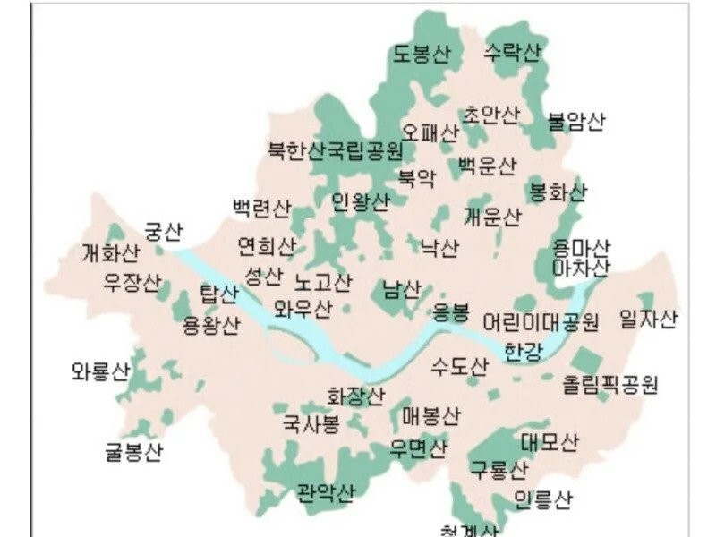 The reason why many wild animals are seen in Seoul