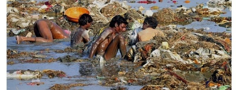 India trying to clean up the rotten Ganges River