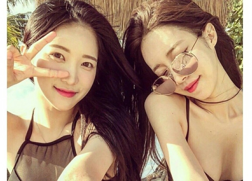 Produce 48 Kim Hyun-ah's bikini body Instagram
