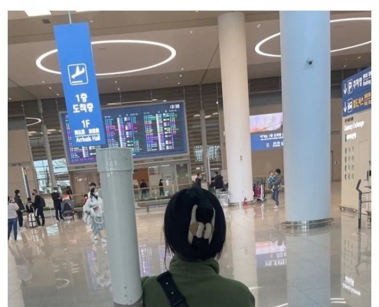A Chinese who entered the country with something suspicious