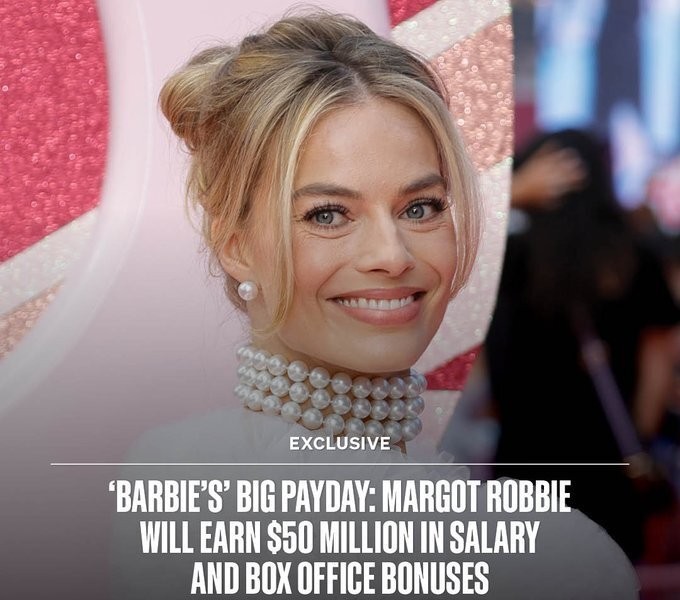 Margot Robbie to get $50 million for Bobby's big hit