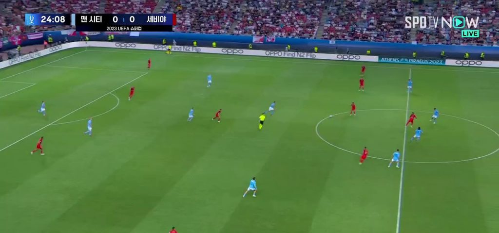 Manchester City vs. Sevilla Enneseri scored the first goal Thank you