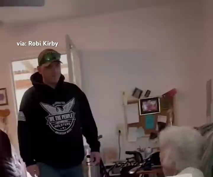 (SOUND)a great-grandmother who sees her great-granddaughter for the first time