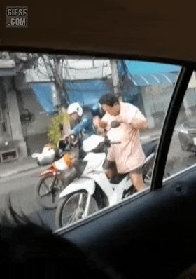The Importance of Helmets GIF