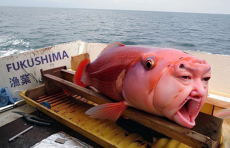It's a natural Fukushima fish