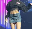 TWICE MINA with lingerie look on her abs
