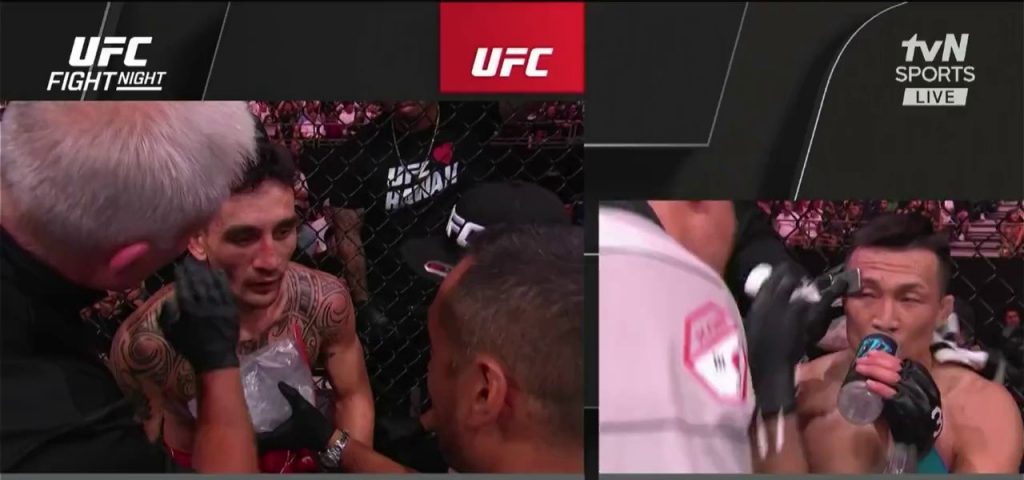 (SOUND)UFC Fight Night. Is this Singapore Shaking