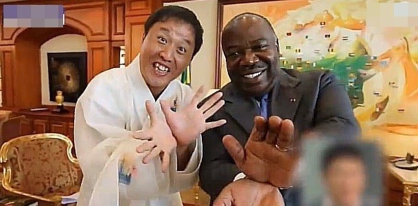 African President Gabon ousted a coup that appeared in Infinite Challenge in the past