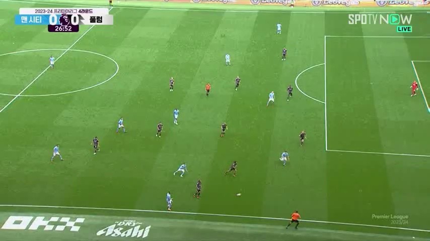 Manchester City v Fulham Foden's crazy dribble, but the pass is not finished