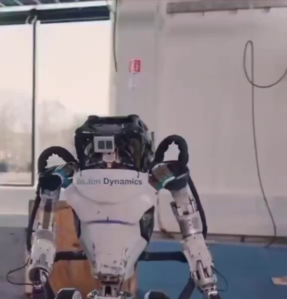(SOUND)Atlas, a robot developed by Boston Dynamics