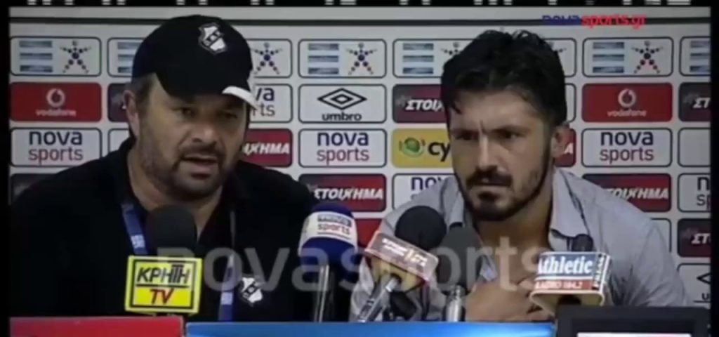 (SOUND)Italian director swearing during the press conference