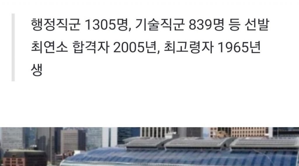 The oldest successful civil servant in Seoul, 58 years old, the youngest, 18 years old...Selection of 2,144 people in the 8th and 9th grades