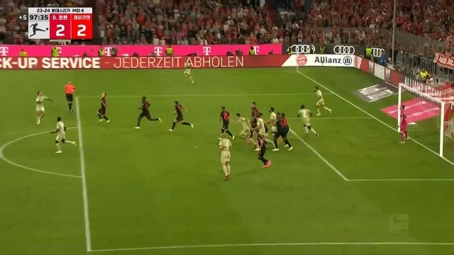 Munich v Leverkusen almost became the theater goal of Upamecano Theater, but the flag goes up (Shaking)