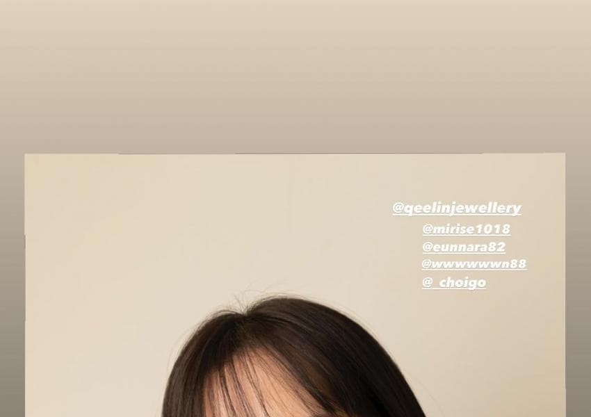 Short hair, Bona's Instagram
