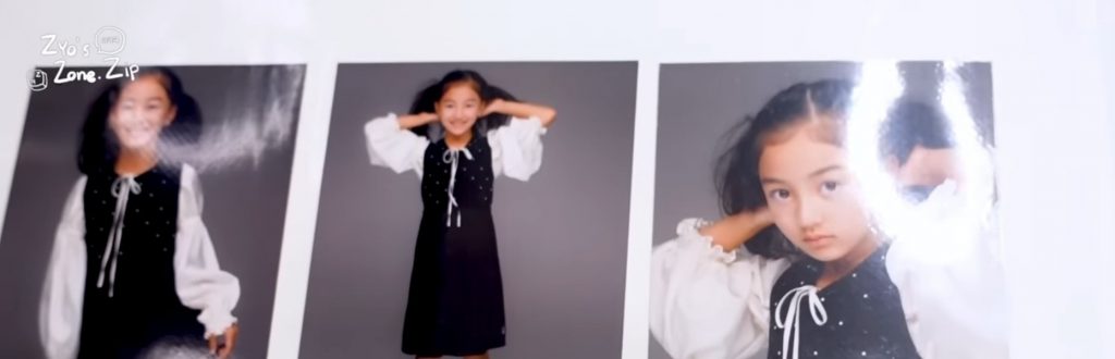 JIHYO who showed her past pictures since she was a newborn