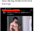 180 cm weight 70 kg body fat percentage 12 body shape