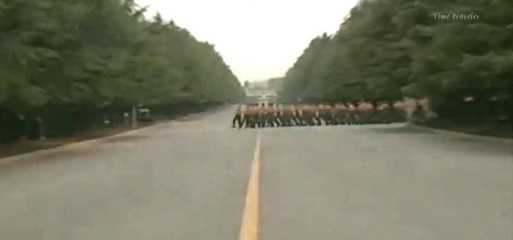 Morning at Nonsan Training Center in the early 1990s