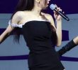 (SOUND)Kwon Eun-bi Black Off-Solder Chest Gwon Eun-bi with lace